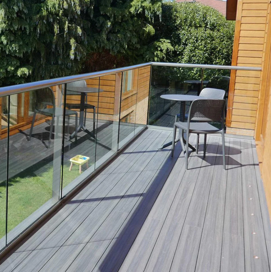 WPC Decking Boards  148MMx23MMx2900MM Light Grey